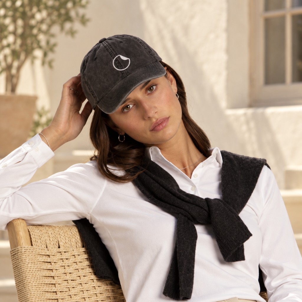 Casquette personnalisée Primtee avec broderie face