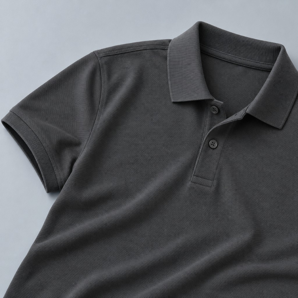 Polo blanc personnalisé Primtee — tenue corporate et force de vente