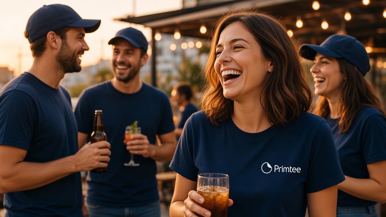 Textile pour événements d’entreprise et merch — Primtee