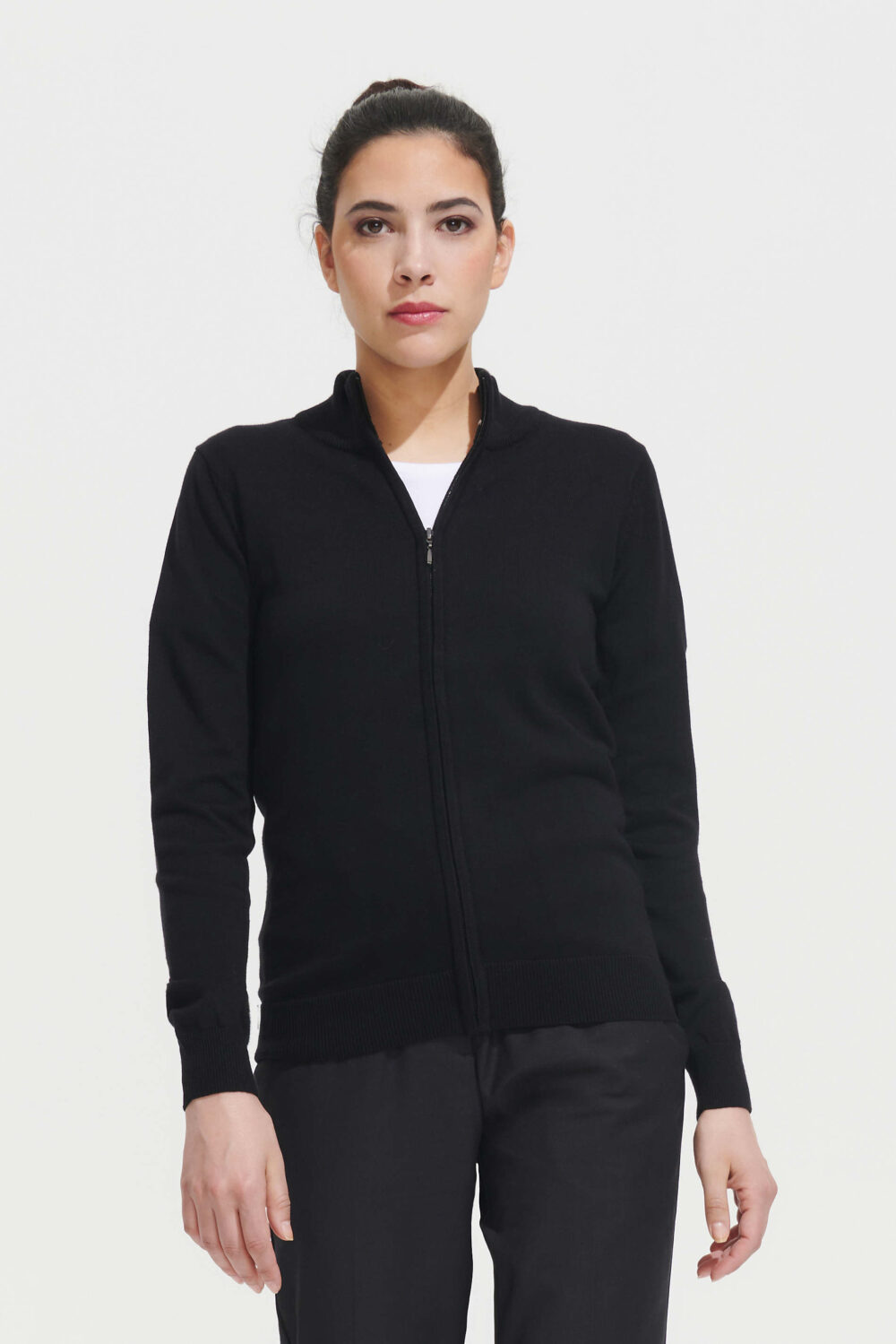 Gilet femme zippé
