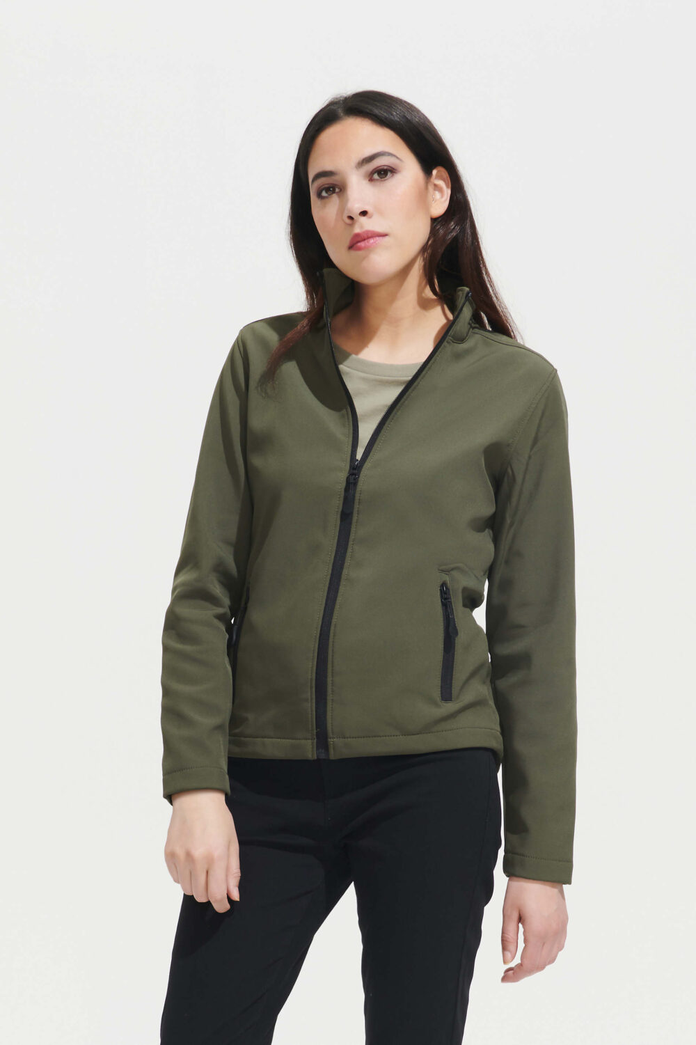 Veste femme zippée softshell