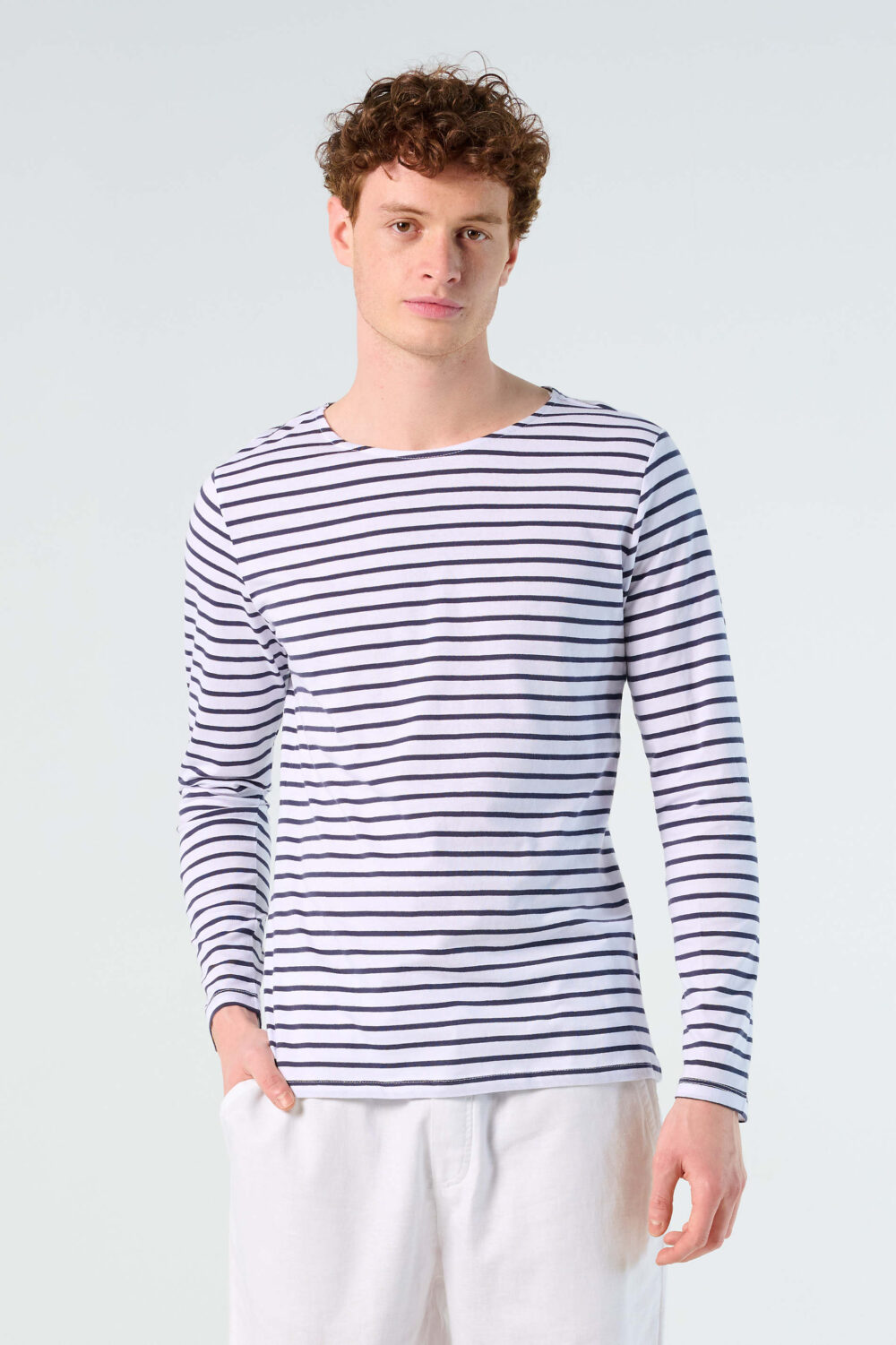 Marinière homme manches longues