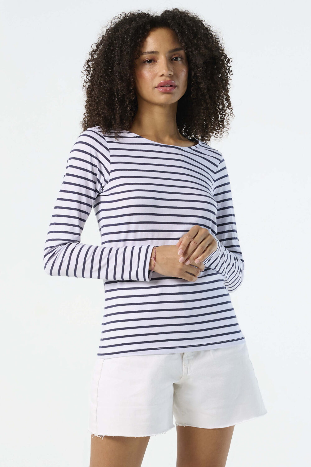 Marinière femme manches longues