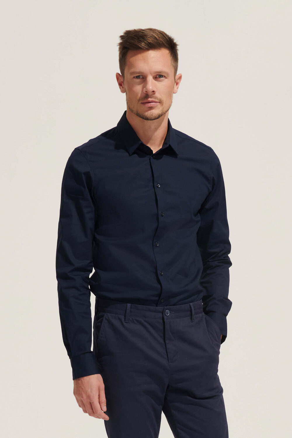 Chemise homme stretch