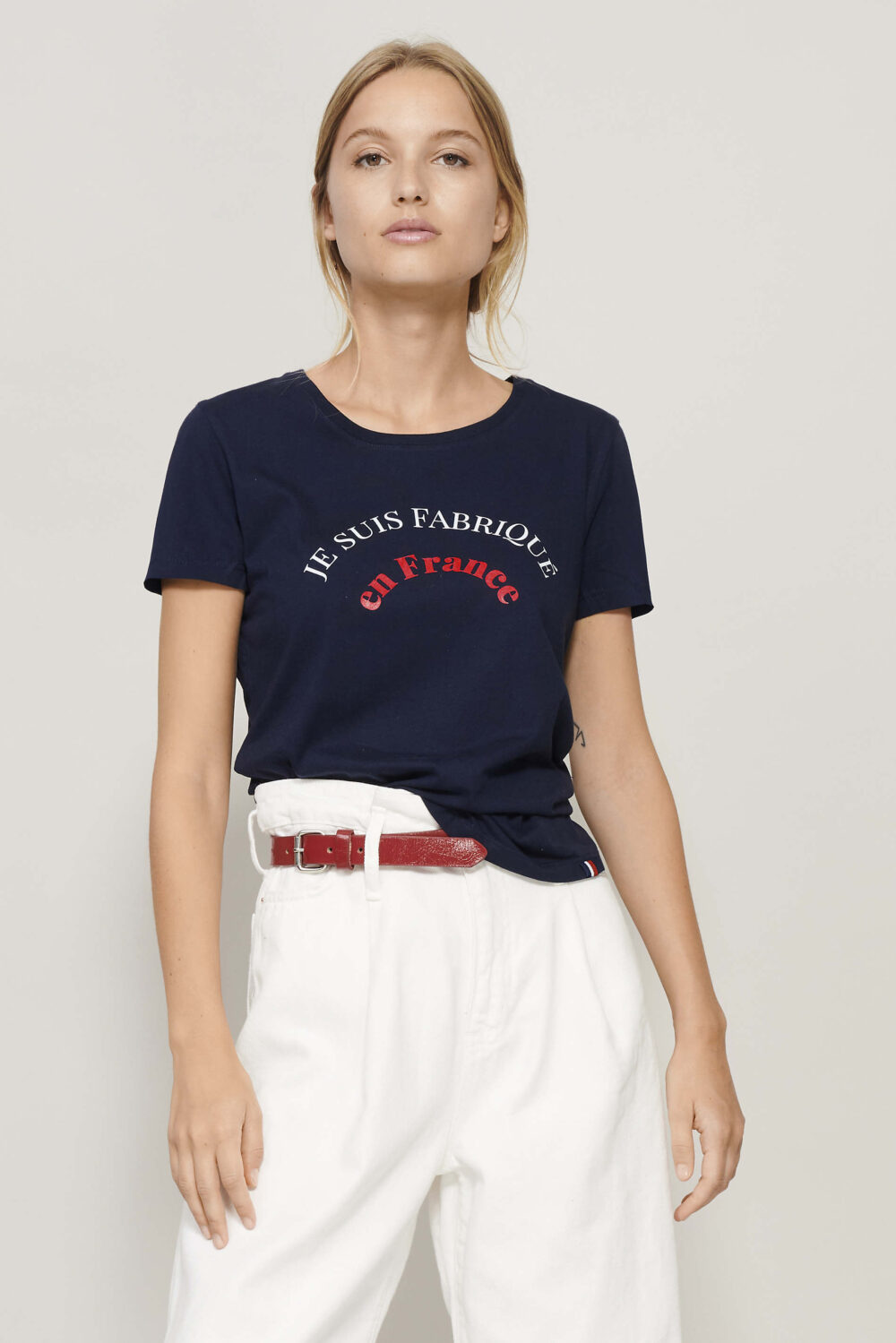 Tee-shirt femme fabriqué en France