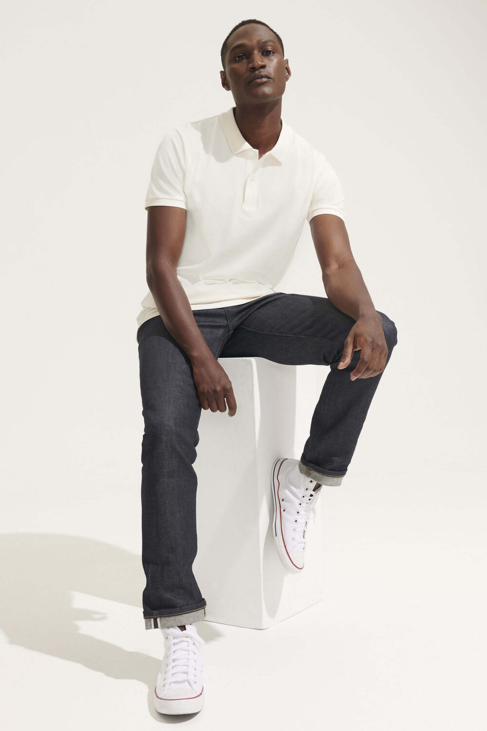 Polo homme biologique