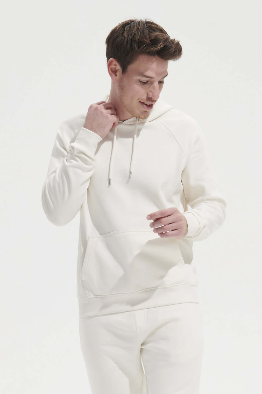 Sweat-shirt unisexe à capuche biologique
