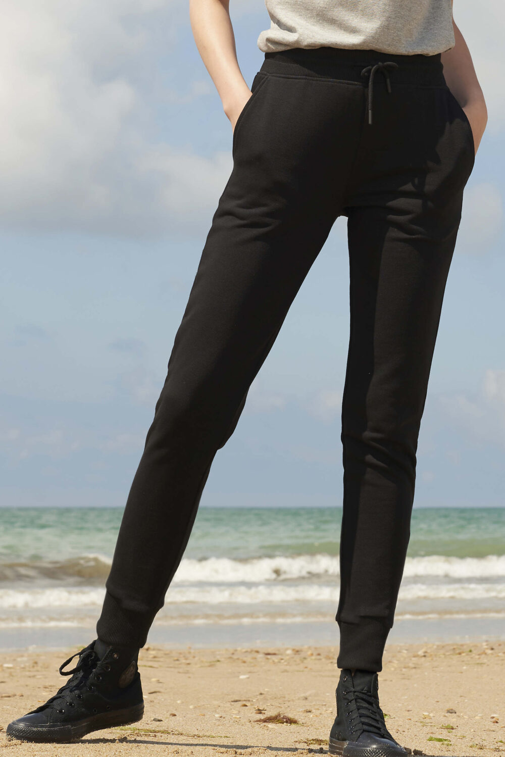 Pantalon de jogging femme french terry