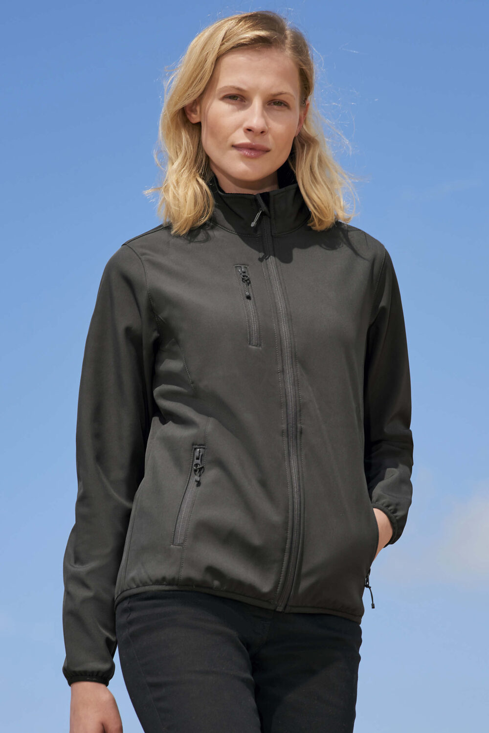 Veste zippée softshell femme