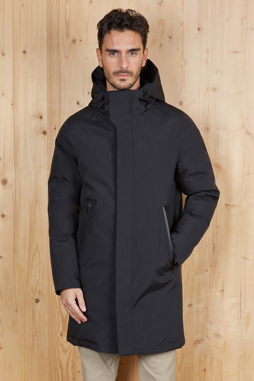 Parka chaude homme