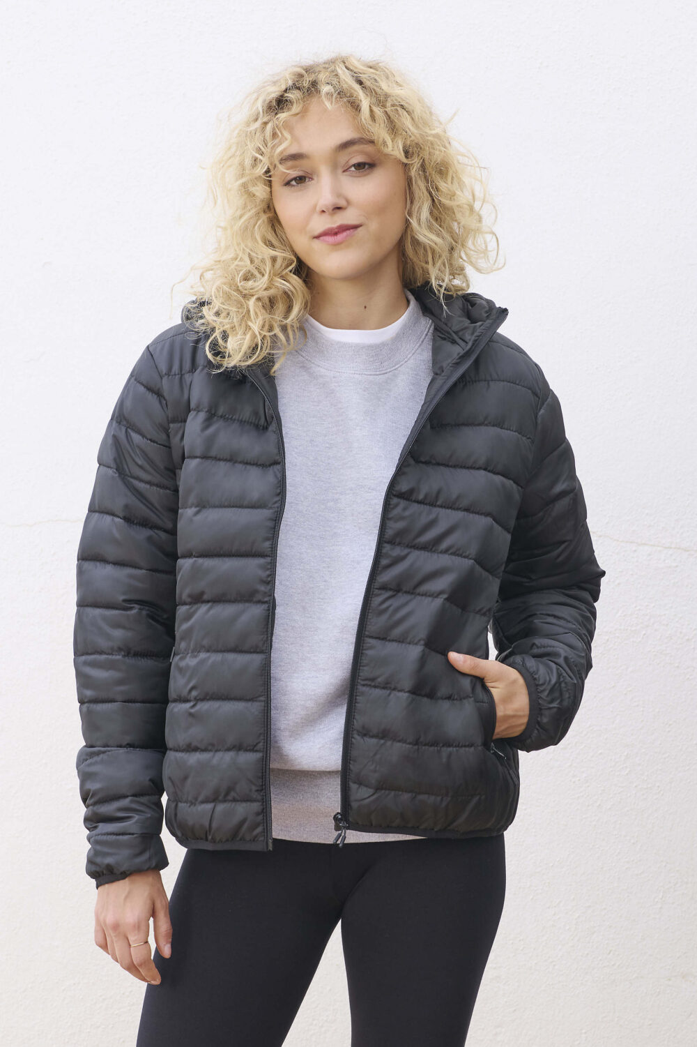 Doudoune à capuche Femme
