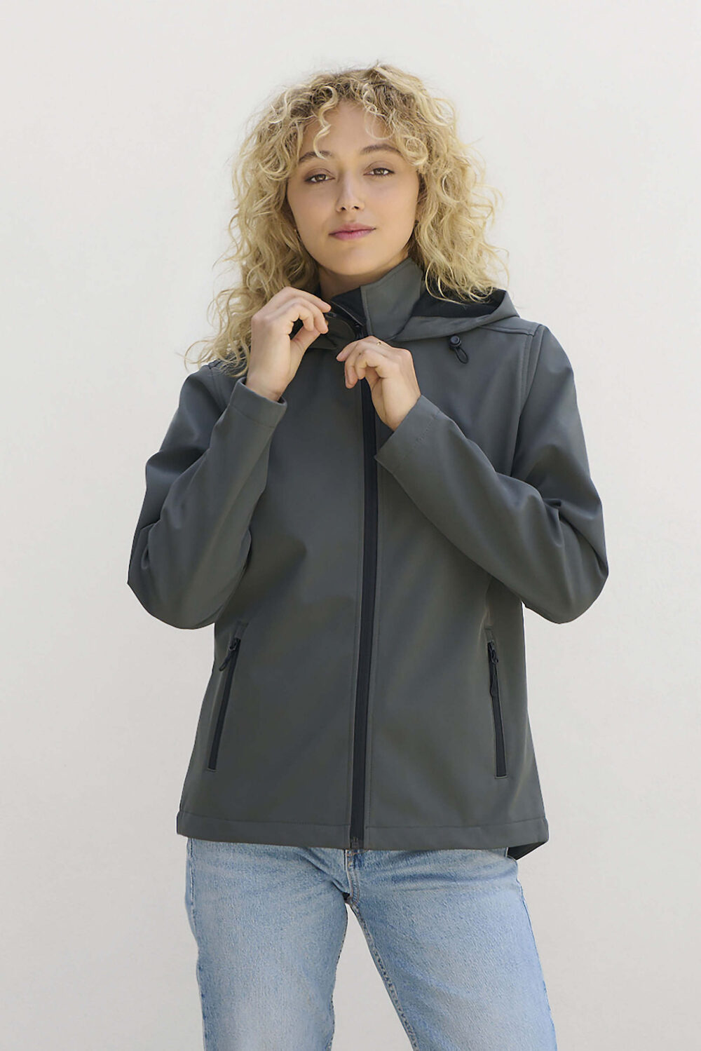 Veste capuche softshell femme