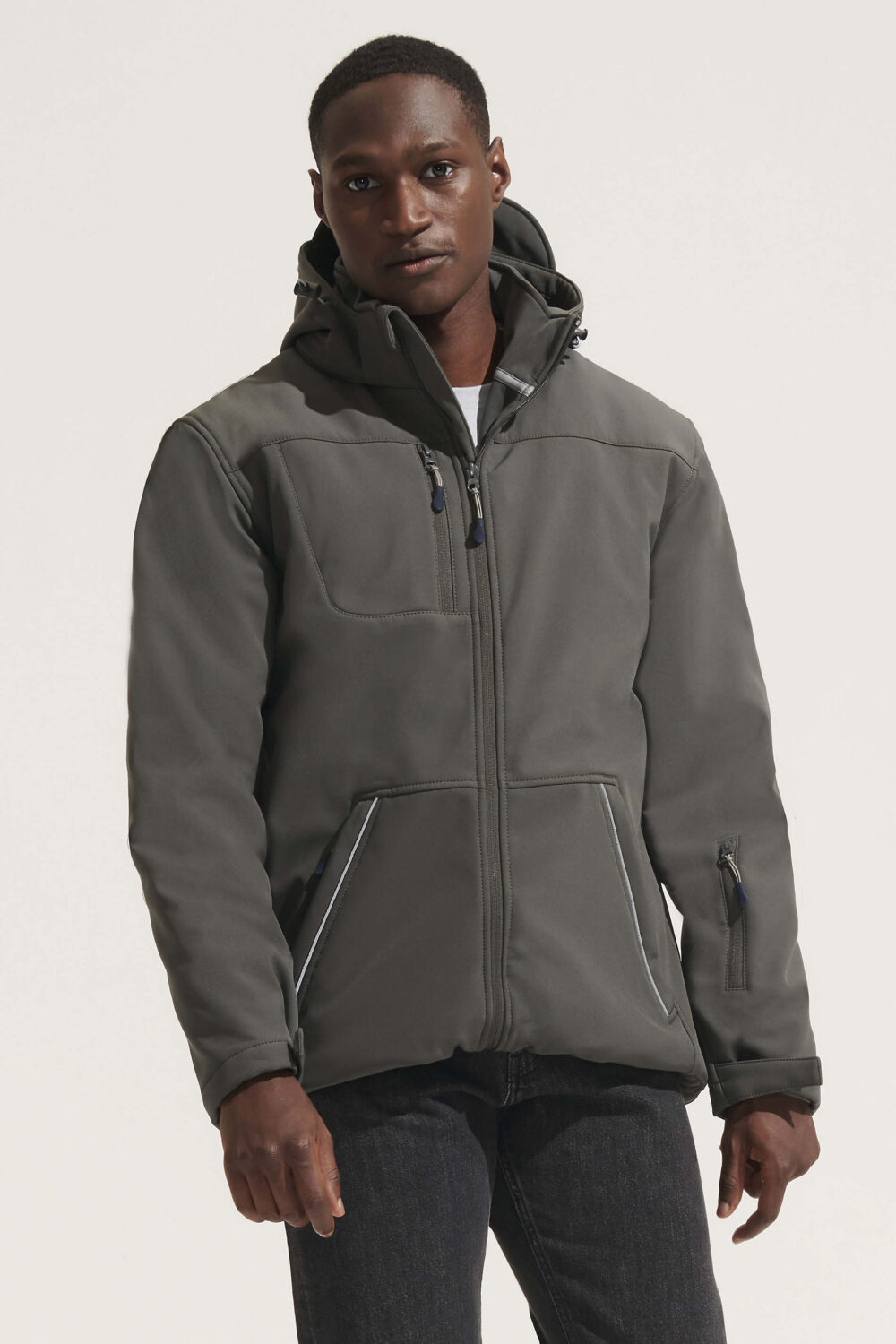 Parka softshell homme