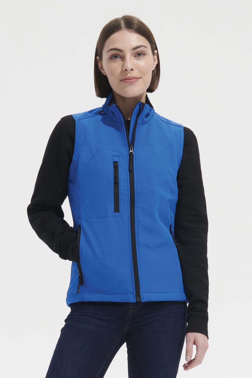 Softshell femme sans manche
