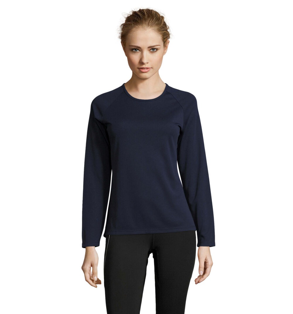 Tee-shirt de sport femme manches longues