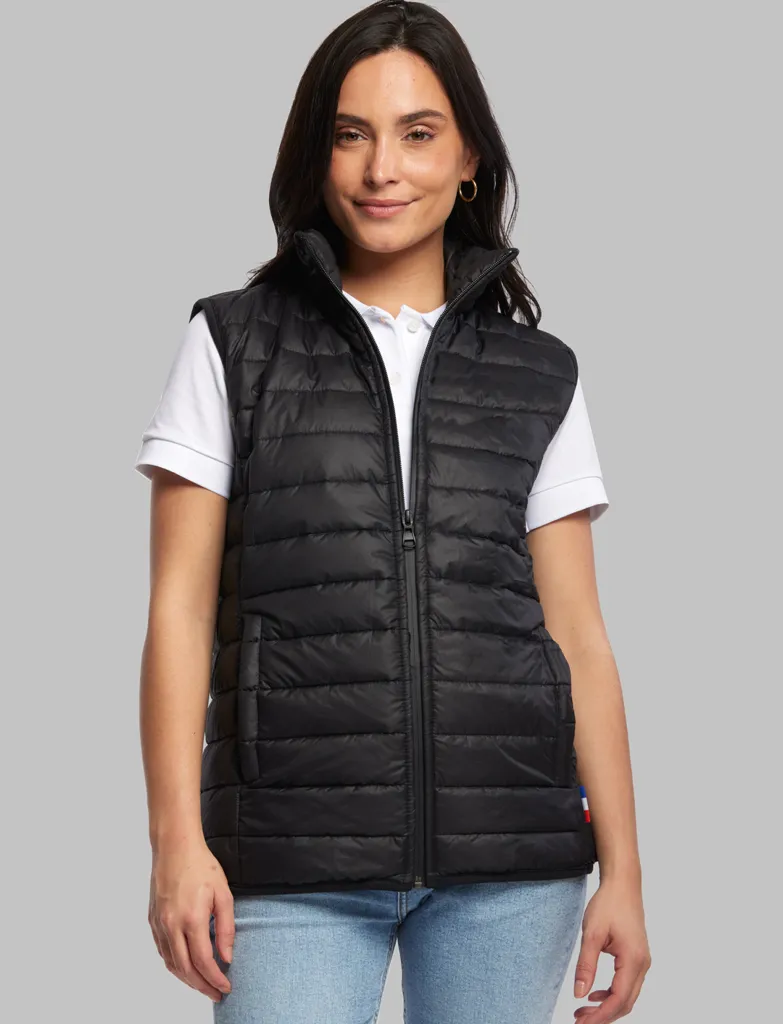 Doudoune sans manche Femme fabriqué en France